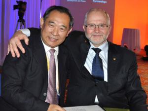 Monaco prince meets with CWPF chairman