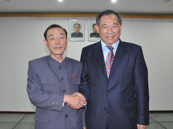 China World Peace Foundation delegation visits North Korea